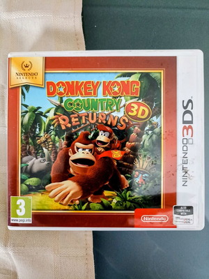 Donkey Kong Country Returns 3D Nintendo 3DS game like new