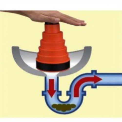 Plunger suction cup clog remover new