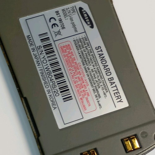 Samsung SGH-C100 used, unknown functionality