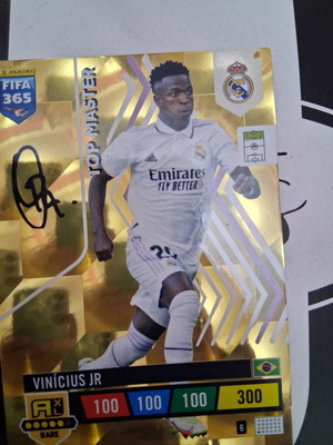 Vinicius Jr Fifa 365 2023 sticker with autograph, like new
