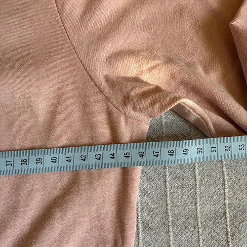 Hunkemöller Lace Trim Henley Top medium, like new, pink