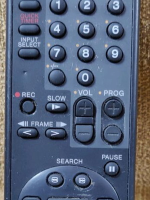 Τηλεχειριστήριο Sony RTM-198B μεταχειρισμένο, γνήσιο για τηλεόραση και βίντεο