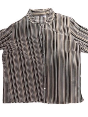 Men's shirt used, brown, size L