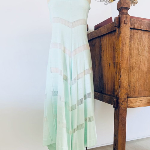 Strapless jumpsuit Ioanna Kourbela like new, knitted cotton