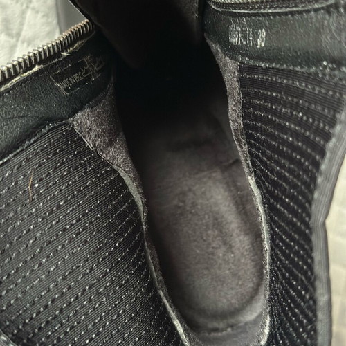 Migato ankle boots with 7 cm heel, like new, black, size 38