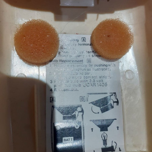 Ucar flat flashlight from the 70s new
