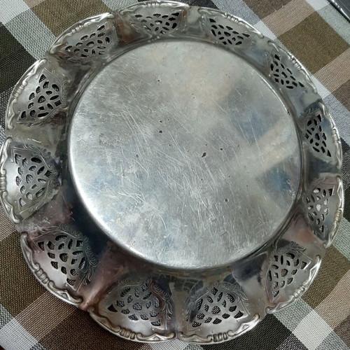 Antique serving trays used, set of 3
