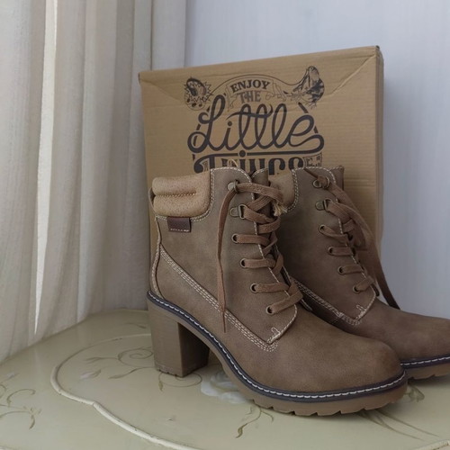 Refresh Women's Ankle Boots with Heel No. 41 New Brown