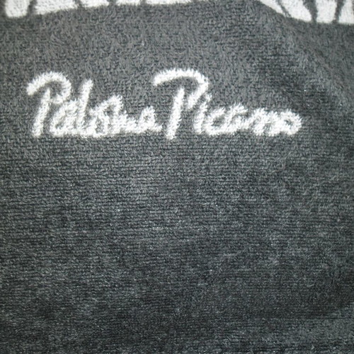 Paloma Picasso πετσέτα θαλάσσης μεταχειρισμένη, μαύρο γκρί μεγάλη 1,80x0,90εκ