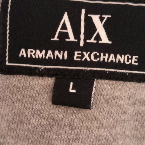 Armani Exchange jacket like new, size L, black and gray