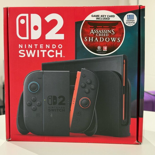 Nintendo Switch 2 σφραγισμένο με Assassin’s Creed Shadows key