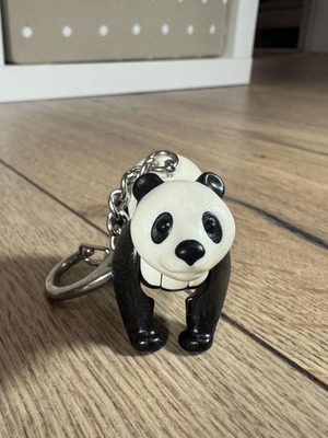 Panda articulated keychain figure like new