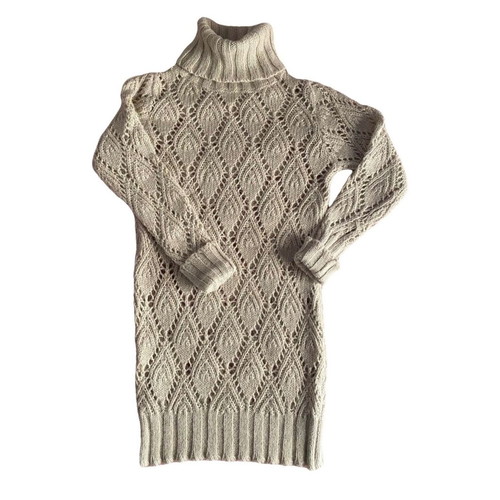 Massimo Dutti knitted sweater used, size small, beige