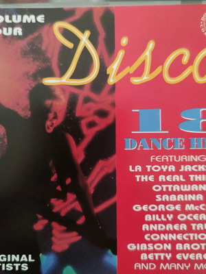 Disco Volume 4 used CD with 18 dance hits