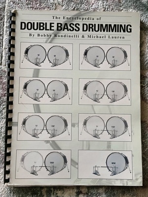 The Encyclopedia of Double Bass Drumming book used in English