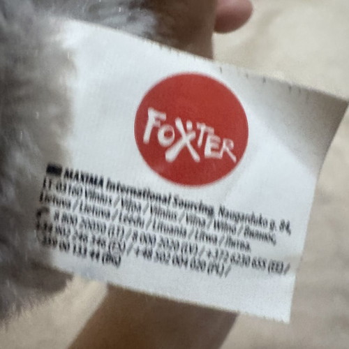 Plushie stuffed toy cat like new from Foxter