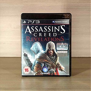 Assassin's Creed Revelations PS3 διπλή μαύρη θήκη κομπλέ με manual + soundtrack