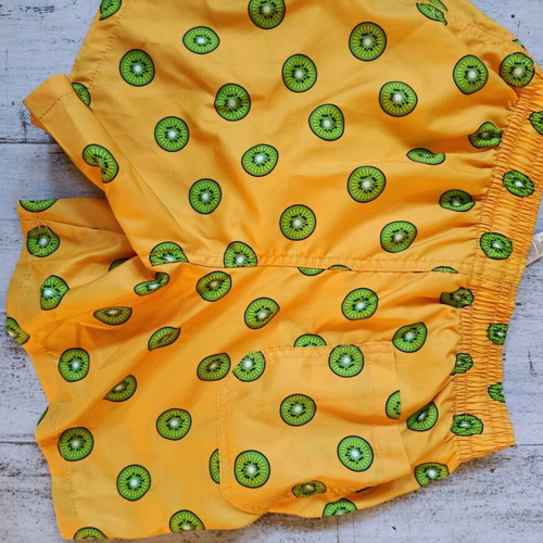 The Bostonians swimwear for teen small new, yellow with kiwi