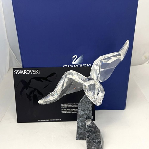 Swarovski Soulmates Wings of Liberty Eagle crystal sculpture like new