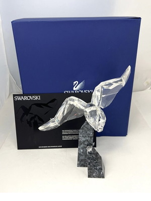Swarovski Soulmates Wings of Liberty Eagle crystal sculpture like new