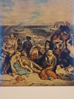 Delacroix 6077 postcard new