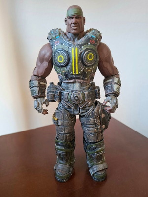 Gears of War 3 Augustus Cole φιγούρα δράσης 7" σαν καινούργιο από Neca