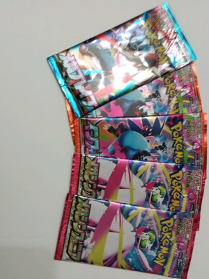 Pokémon Japanese Booster Packs πακέτο 5 καινούργια, σφραγισμένα