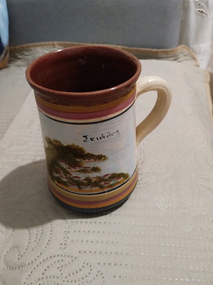Ceramic pitcher Skiathos used, functional