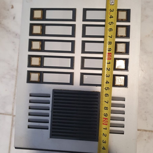 Intercom Button Panel new, old model
