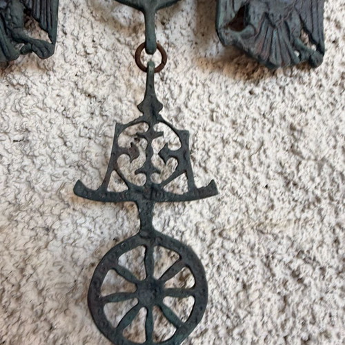 Byzantine-style cross with Saint George used