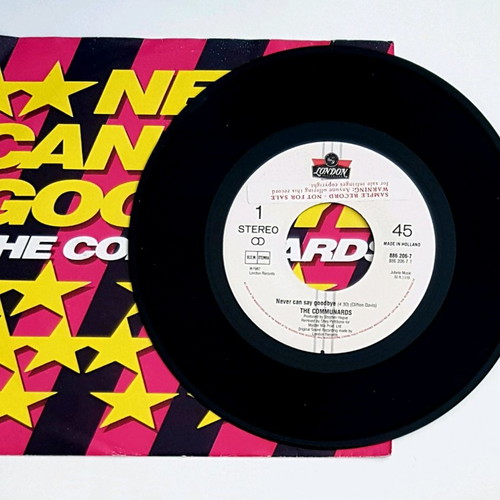 Communards Never Can Say Goodbye 7" vinyl record used