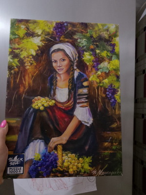 Black Sea Premium puzzle 1000 pieces, like new, Under the Old Vine