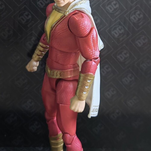Shazam action figure movie version like new