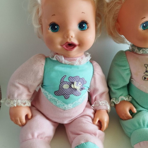 Vintage 1996 Take Care Of Me Twins baby dolls used
