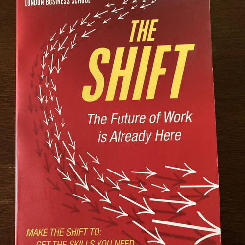The Shift by Lynda Gratton used, future of work book