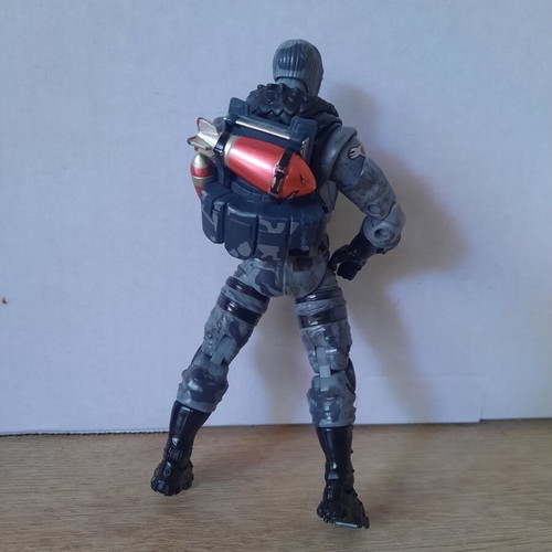 Fortnite Havoc action figure used with tactical backpack