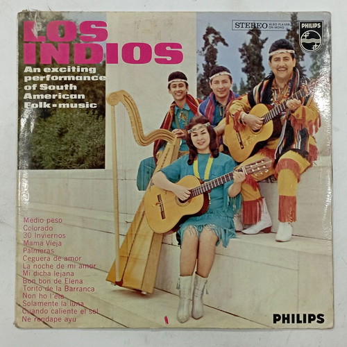 Los Indios vinyl record used