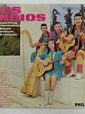 Los Indios vinyl record used