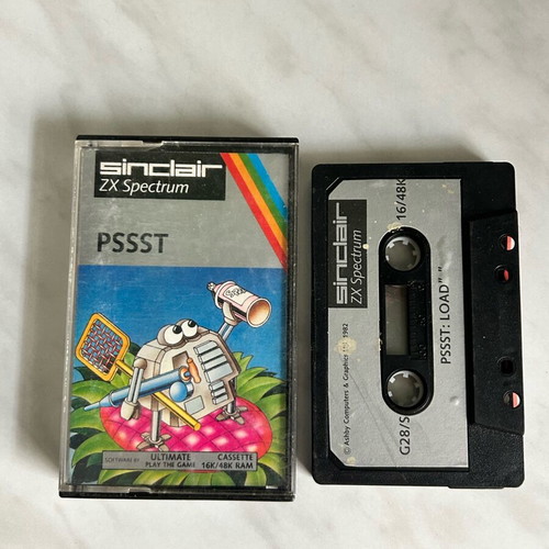 Spectrum Pssst cassette used in good condition