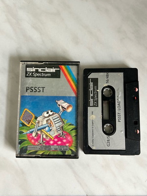 Spectrum Pssst cassette used in good condition