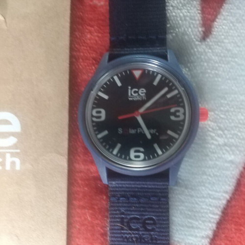 Ice Swatch unisex solar watch new, blue
