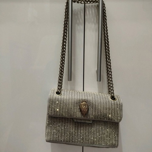 Kurt Geiger Kensington handbag like new, gold color