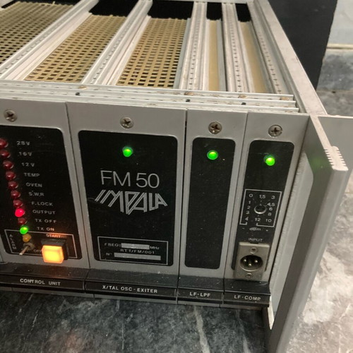 FM Transmitter used for Radio Broadcasts with FM 50 Power Unit