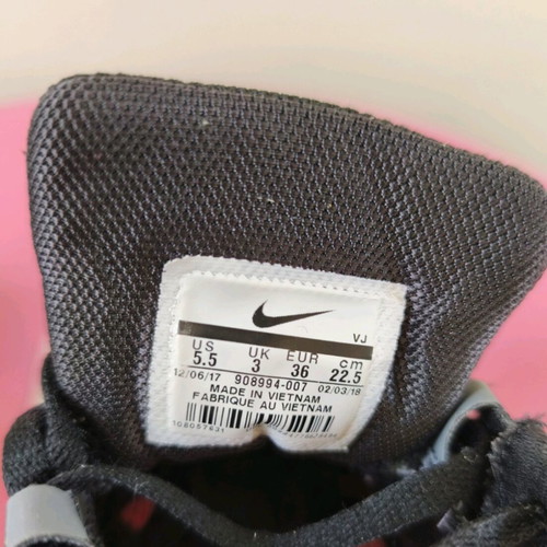 Nike Downshifter 8 running shoes, women's, black, size 36