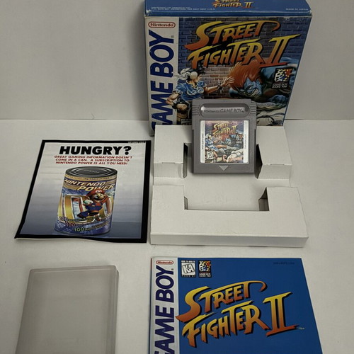 Street Fighter II Nintendo Game Boy game used, complete in box