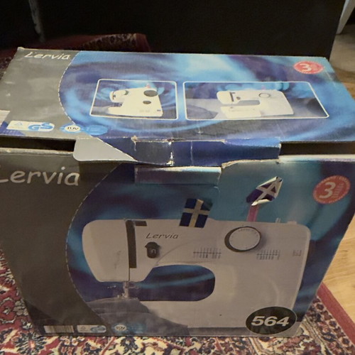 Lervia KH 4000 sewing machine with pedal, manual and box