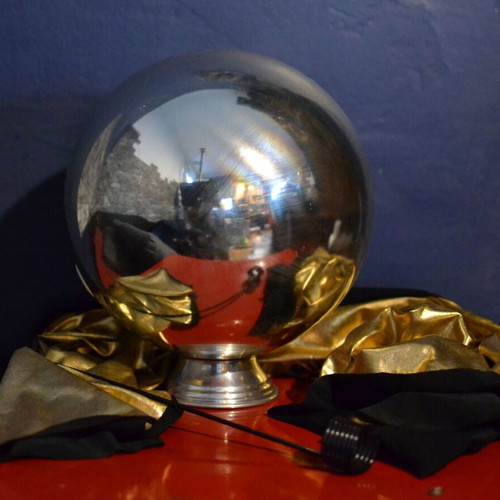 Giant floating zombie ball like new for magicians