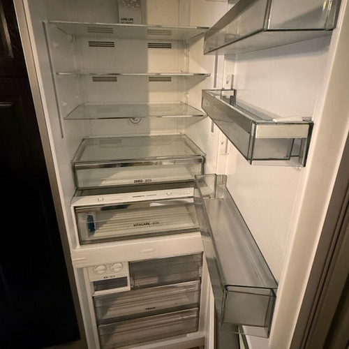Teka RBF 78720 GBL refrigerator freezer 481lt used, Total NoFrost, black