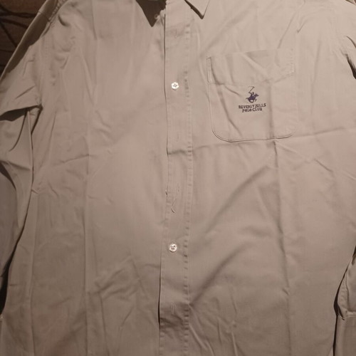Beverly Hills Polo Club men's shirt XL used, beige, regular fit