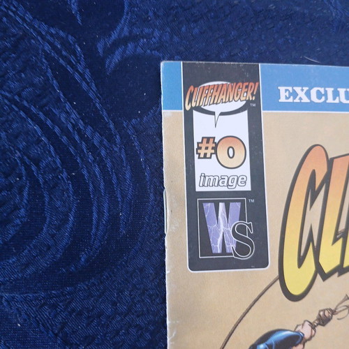 Cliffhanger #0 Exclusive Wizard Sketchbook used with Humberto Ramos signature